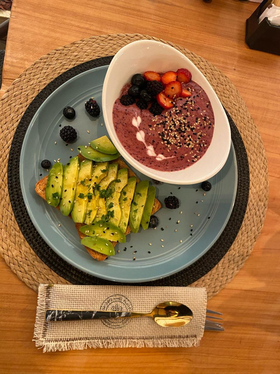 Sandwich de aguacate