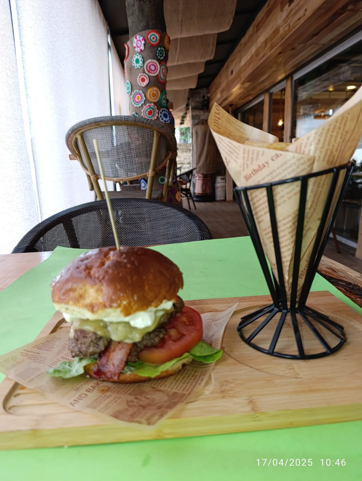 Hamburguesa con carne